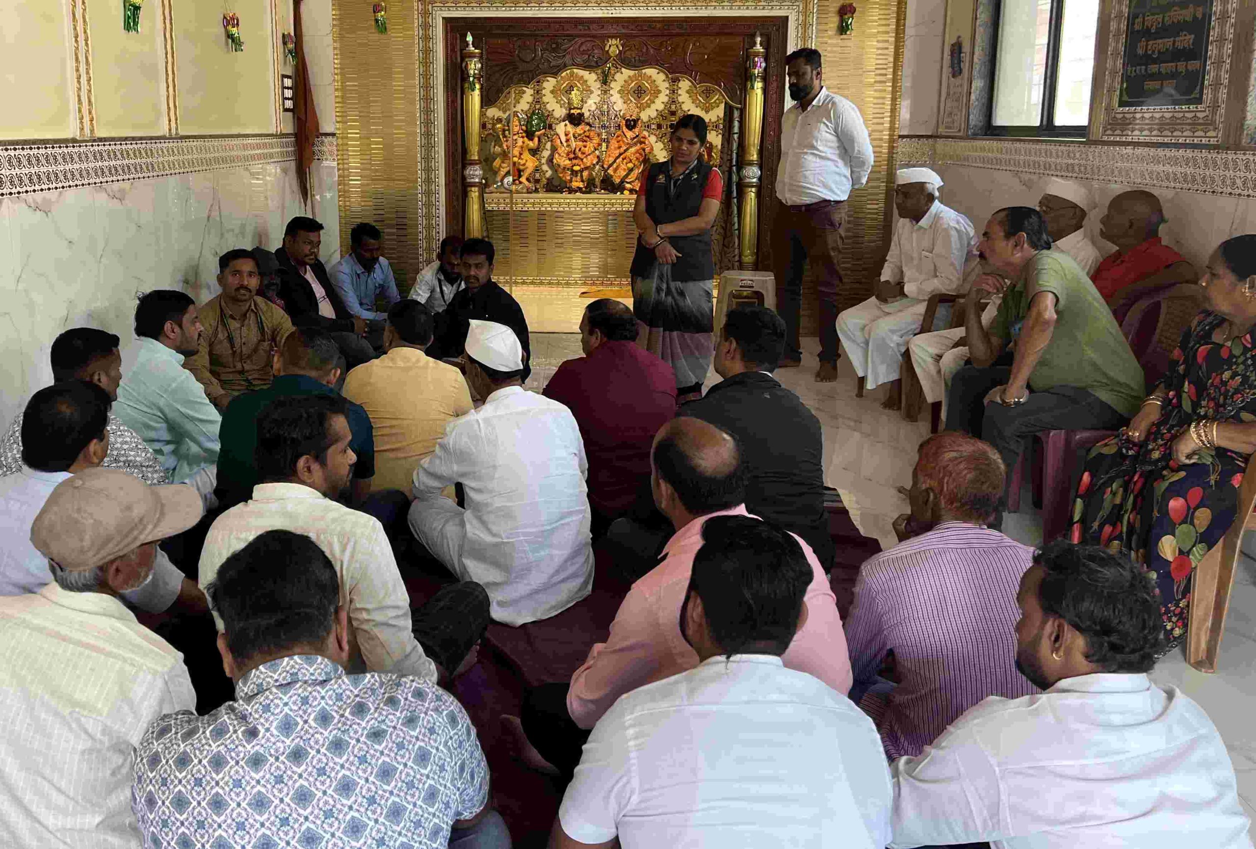 कुदळवाडीतील नागरिकांचा अनोखा उपक्रम..