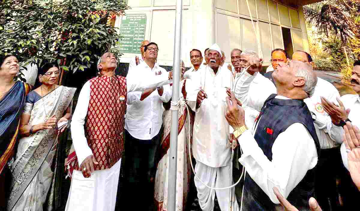 वाकड येथील वेणूनगर परिसरात भारताचा प्रजासत्ताक दिन उत्साहात साजरा..