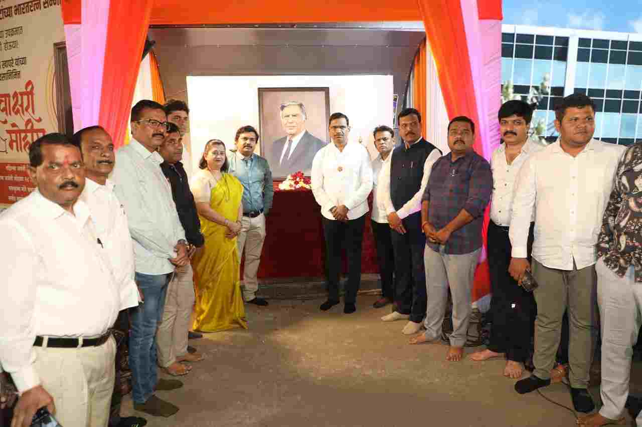 रतन टाटा यांना भारतरत्न द्यावे यासाठी केंद्र सरकारकडे पाठपुरावा करणार - खा. श्रीरंग बारणे..