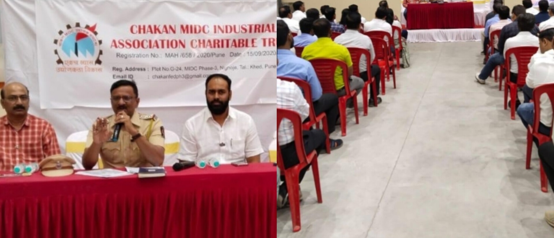 वाढत्या गुन्हेगारीच्या पार्श्वभूमीवर चाकण MIDC परिसरात पोलीस ठाण्यांची संख्या वाढवा..