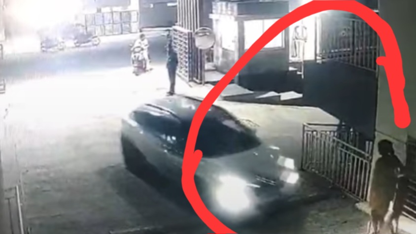 मोशीतील उच्चभ्रू सोसायटीत भरधाव कारची महिलेसह मुलाला धडक...