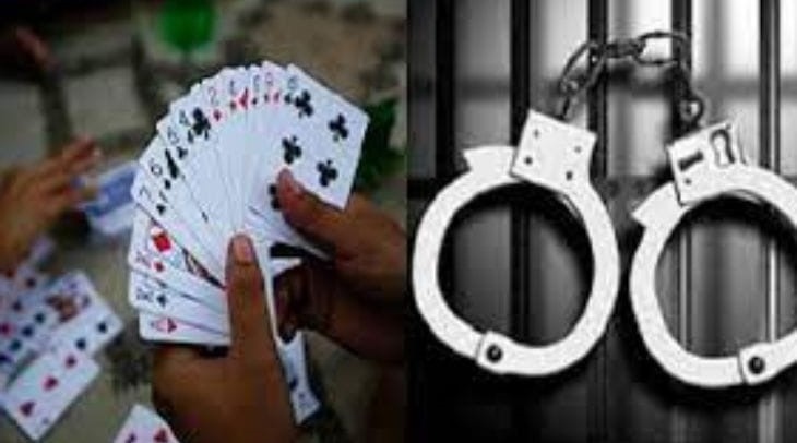 काळेवाडीतील तापकीरनगर परिसरातील जुगार अड्ड्यावर पोलिसांचा छापा...