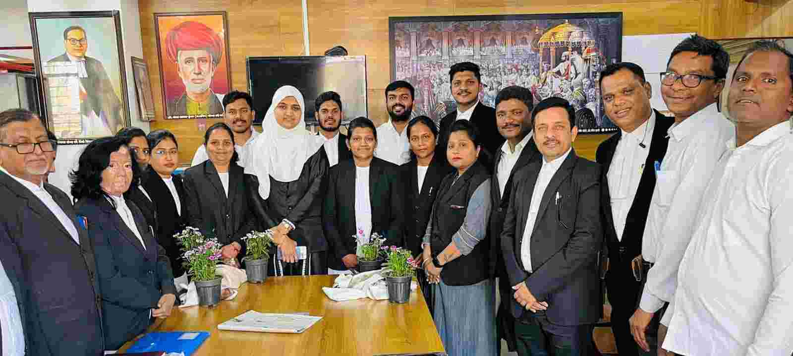 पिंपरी न्यायालयात सहायक सरकारी वकिलांच स्वागत...