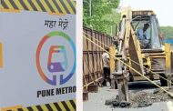 निगडी मेट्रोचे काम रात्रीच्या सुमारास बंद ठेवा...