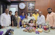 स्केटिंग नॅशनल चॅम्पियनशिपच्या अंडर सेवनमधील निवडीबद्दल पर्णिका इंदापुरेचा सत्कार...