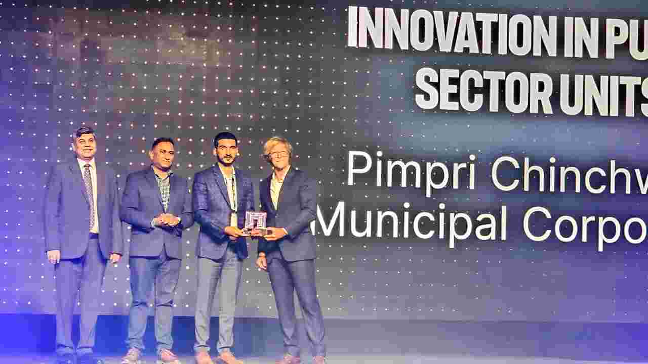 'सार्वजनिक सेवामध्ये नाविन्यता' श्रेणीत मिळालं महापालिकेला 'इनोव्हेशन ॲवॉर्ड'...