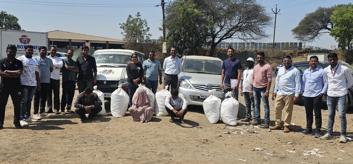 गांजा तस्करी करणाऱ्या महिलेसह तीघ गजाआड..