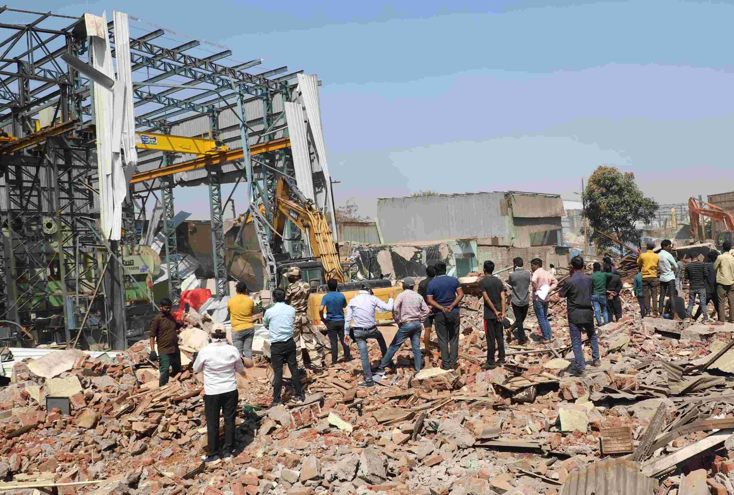 चिखली- कुदळवाडी भागात सातव्या दिवशी ६३३ पत्राशेड बांधकामे निष्कासित..