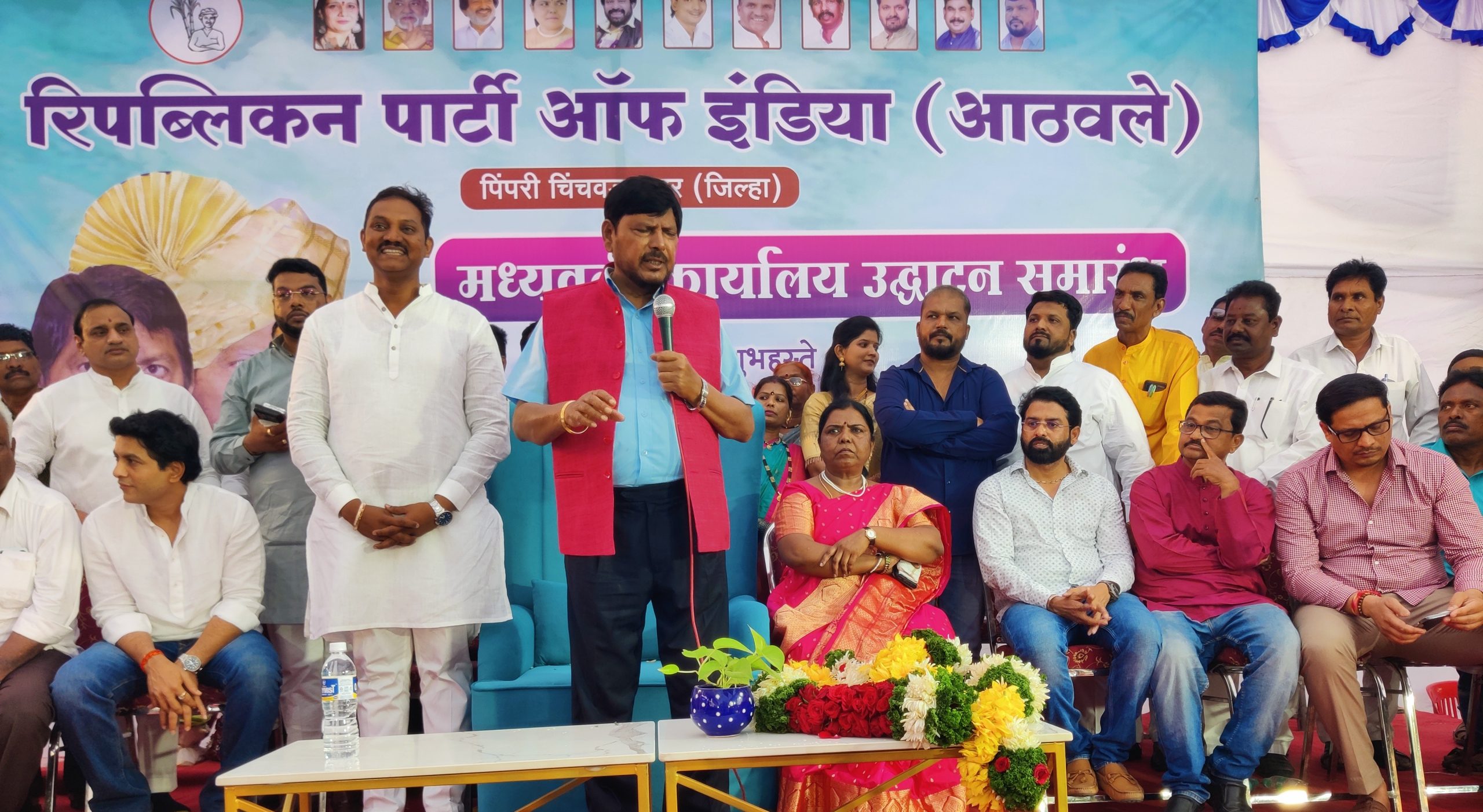 पिंपरी चिंचवड महानगरपालिकेत आठ ते दहा जागा आरपीआयला मिळाव्यात - रामदास आठवले...