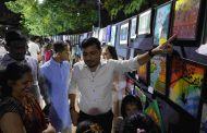 कलाकारांना ओळख आणि प्रसिद्धीसाठी असे कला प्रदर्शन लाभदायक - शत्रुघ्न काटे...