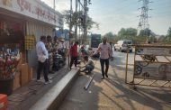 त्रिवेणीनगरमधील चौकांमध्ये दोन्ही बाजूंना ‘हाईट बॅरीगेट्स’...