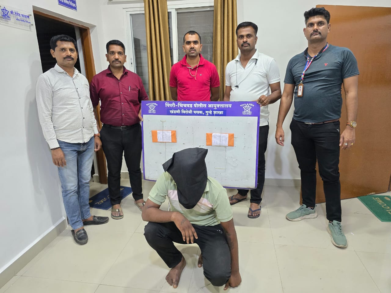 चोरीचा मोबाईल व सिमकार्डद्वारे दहा लाखांची खंडणी मागणारा अटकेत...