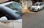 भोसरीतील सुखवाणी बाग सोसायटी परिसरातील रस्त्यावर समाजकंटकांचा हैदोस...