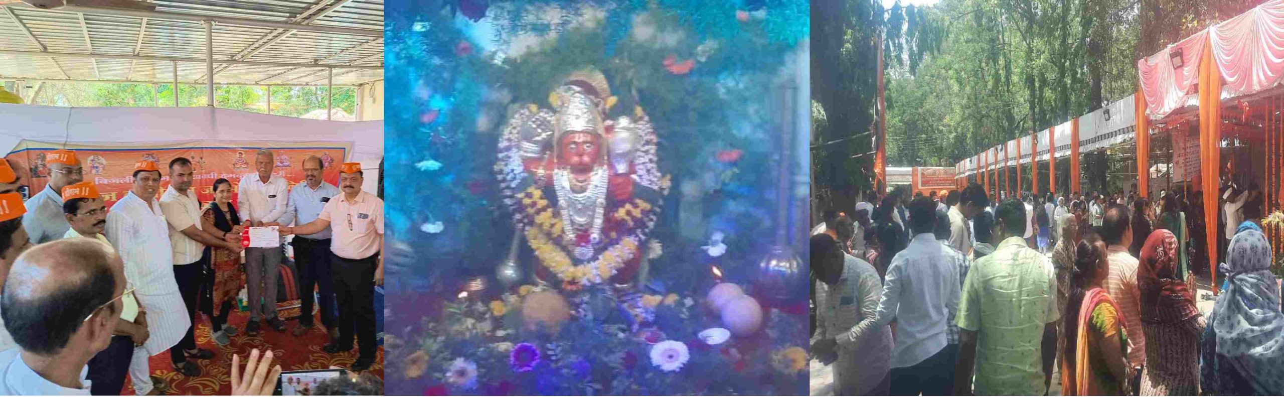 'हनुमंतांचा आदर्श आपल्या जीवनात अंगीकृत करण्याची गरज' - संतोष सौंदणकर..