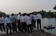 दुषित पाण्याच्या तक्रारींची दखल घेत आयुक्तांची चिखली जलशुद्धीकरण व निघोजे बंधाऱ्याला भेट..