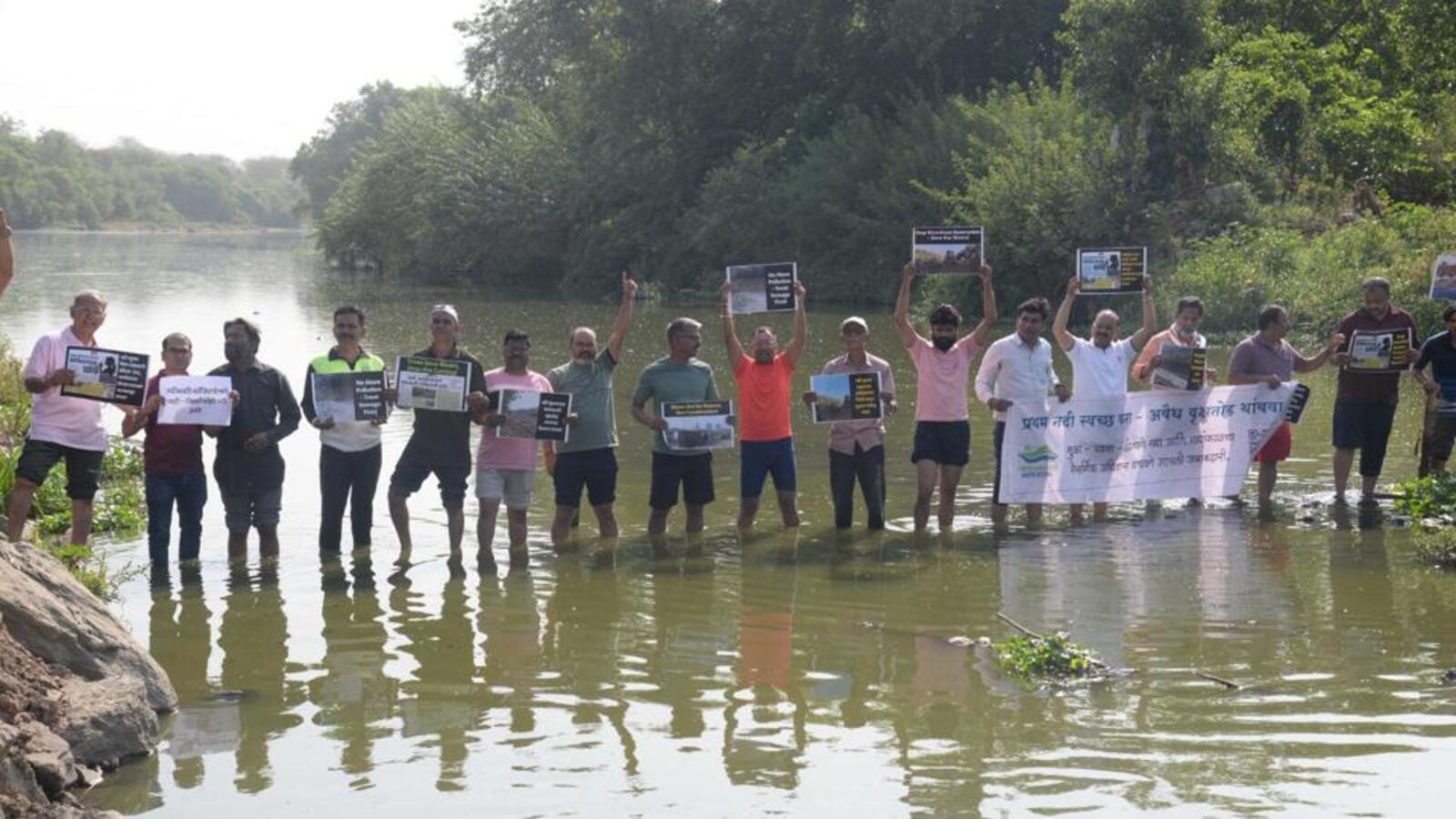 मुळा नदी सुधार प्रकल्पास तात्पुरती स्थगिती..
