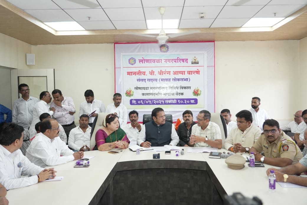 लोणावळ्यातील पावसाळापूर्व कामाला गती द्या...