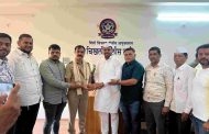 कुदळवाडी ग्रामस्थांकडुन चिखली पोलीसचे वपोनि विठ्ठल साळुंखे यांचा सन्मान...