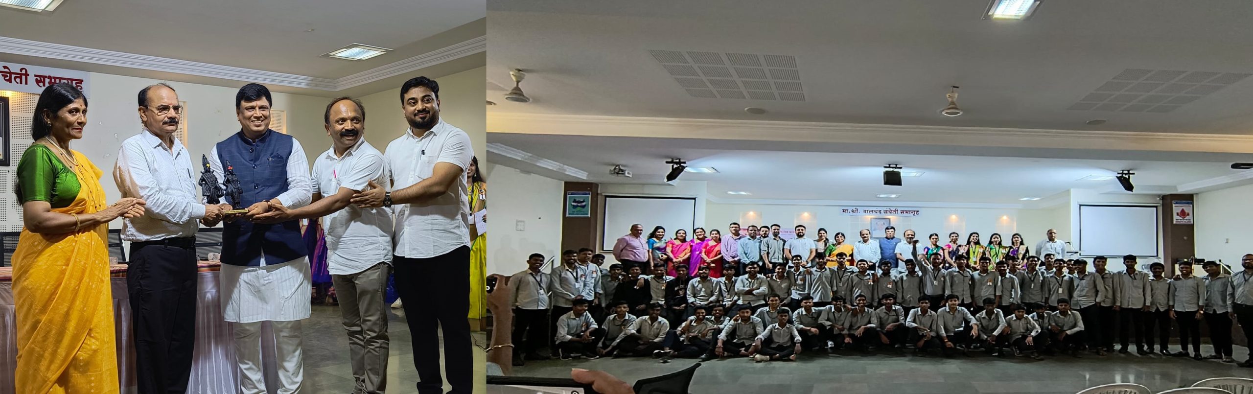 'आयटीआय'च्या विद्यार्थ्यांनी छत्रपतींची शिकवण अंगीकारावी - संतोष सौंदणकर..