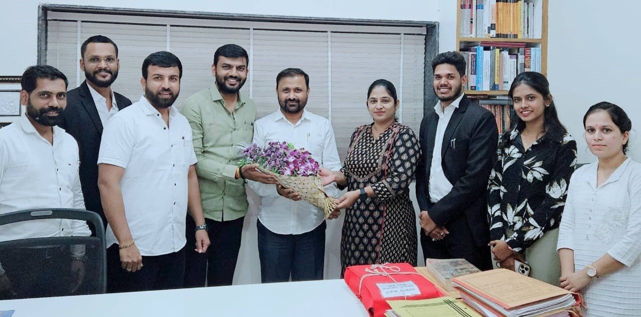 ॲड. रामराजे भोसले पिंपरी - चिंचवड ॲडव्होकेटस् बार असोसिएशनकडून सन्मानित....