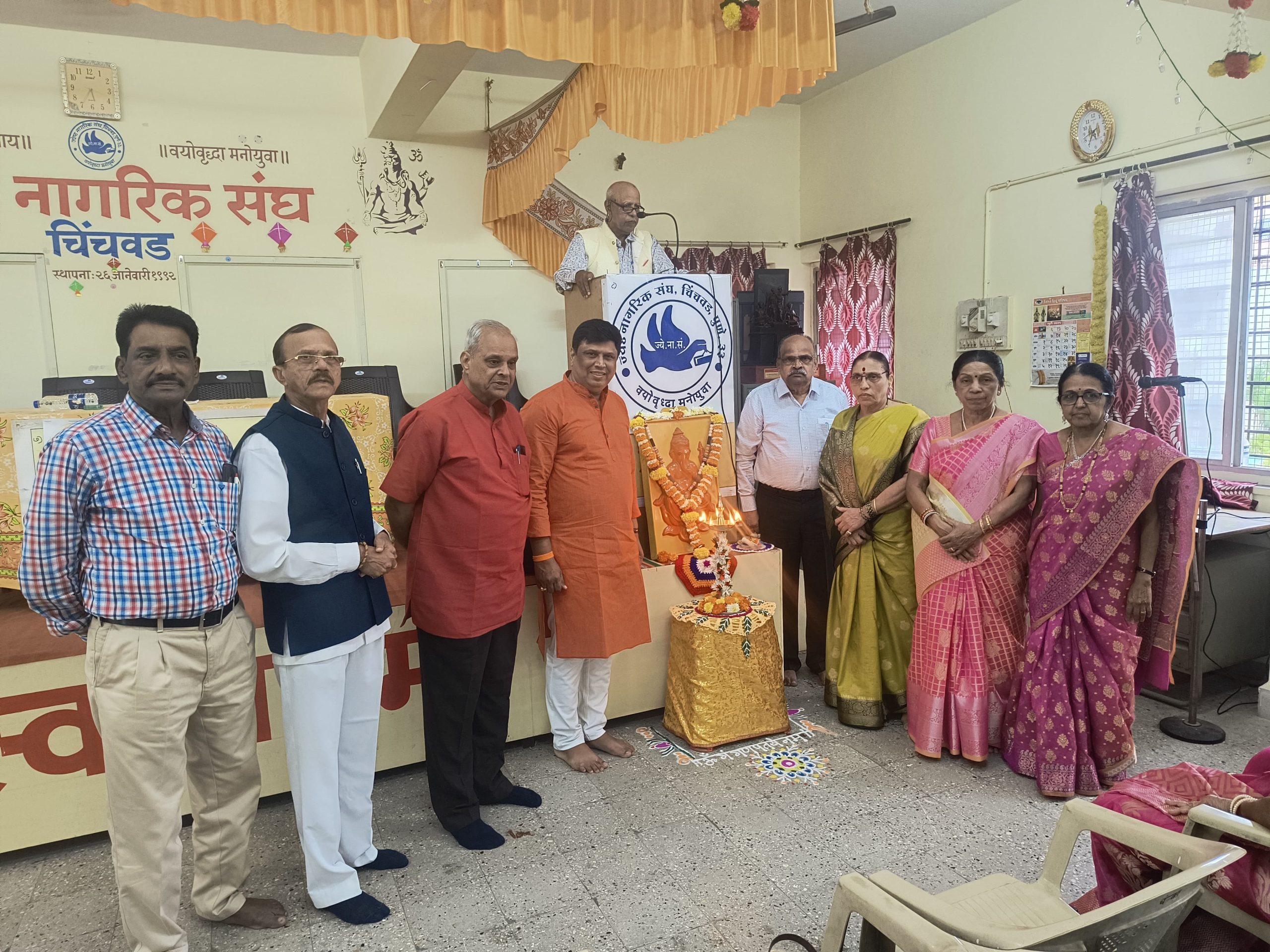 जेष्ठ नागरिकांनी उपचारासाठी सरकारच्या योजनांचा लाभ घ्यावा - संतोष सौंदणकर..