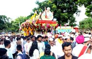 जगद्गुरु संत तुकाराम महाराज परतीच्या पालखी सोहळ्याचे शहरात स्वागत....