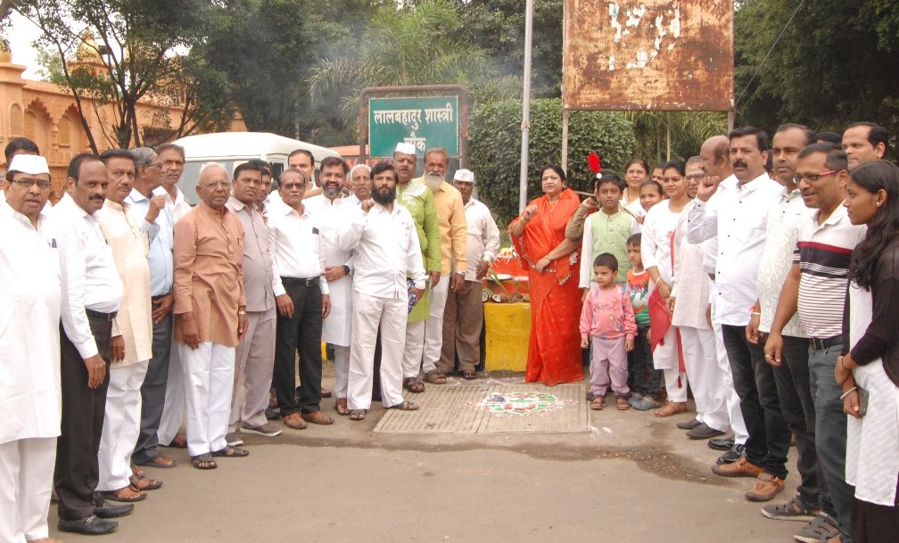 प्राधिकरणात गरवी गुजराती समाज व मौलाना आझाद स्पोर्ट्स क्लबतर्फे स्वातंत्र्यदिन साजरा...