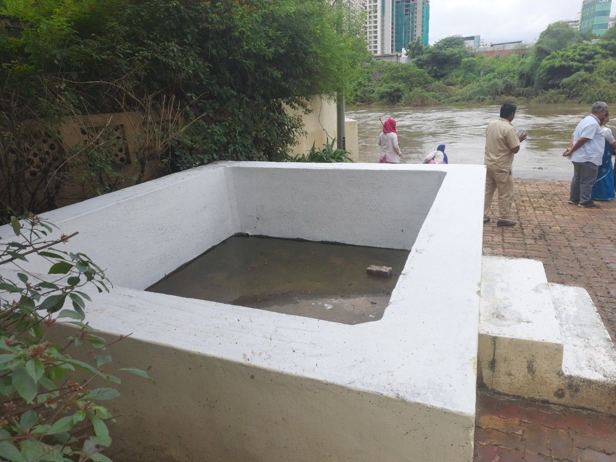 गणेश विसर्जनासाठी पालिकेकडून विविध ठिकाणी कृत्रिम जलकुंडाची सोय..