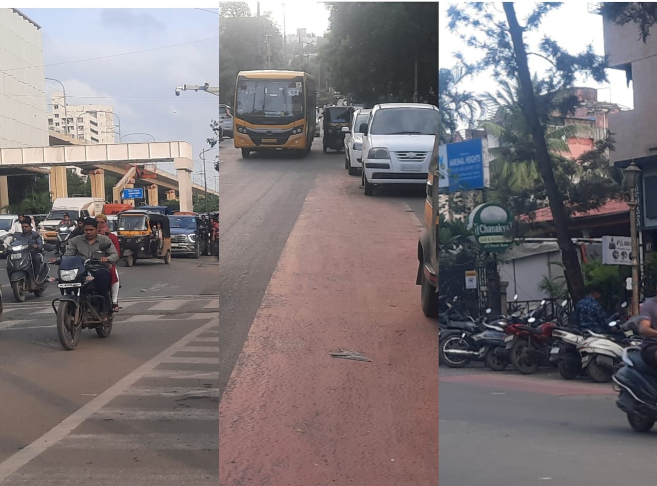 वाहन चालकांचा हक्काचा रस्ता ढापल्यामुळे पादचारी खुश?..