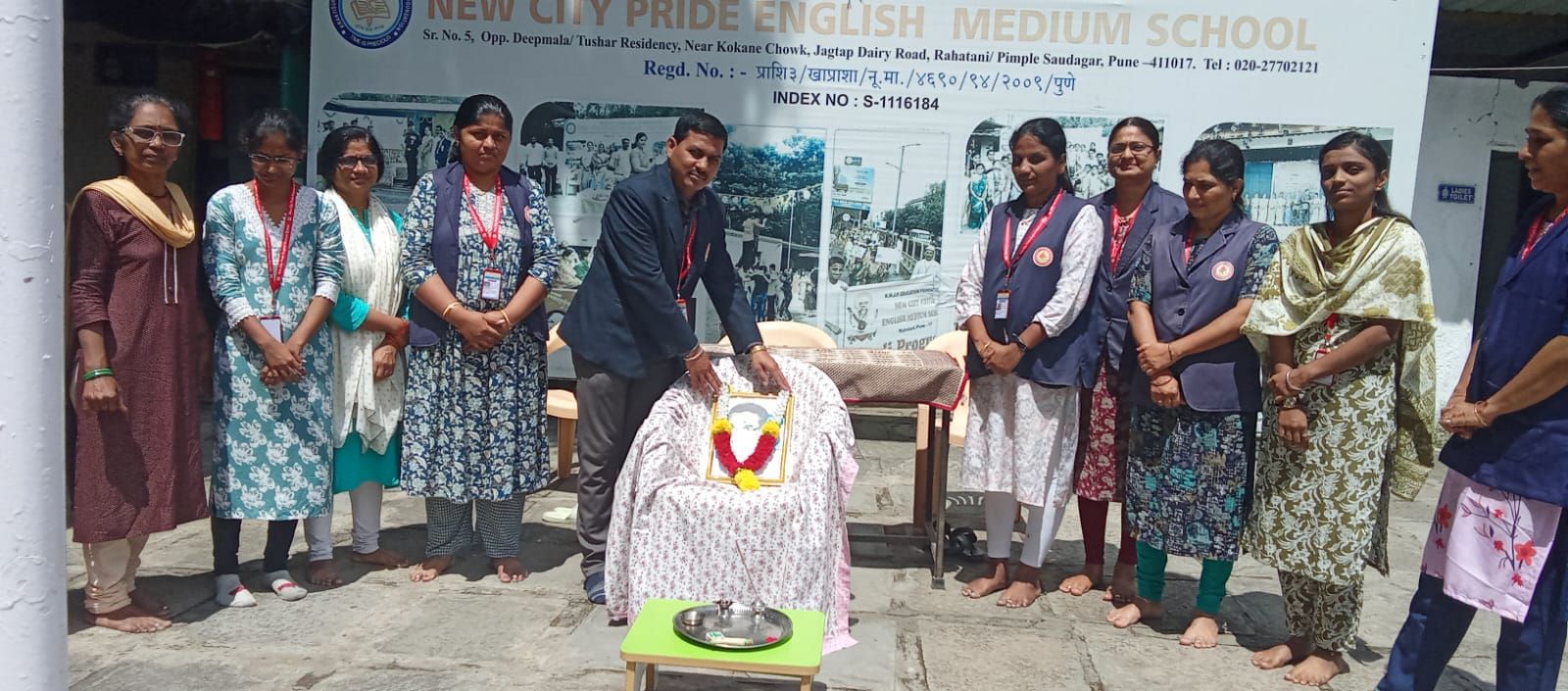 माजी नगरसेवक साहेबराव खरात यांना अभिवादन...!