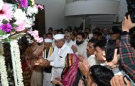 चंद्रकांत पाटील यांची भाजप शहराध्यक्ष शत्रुघ्न काटे यांच्या निवासस्थानी सदिच्छा भेट...