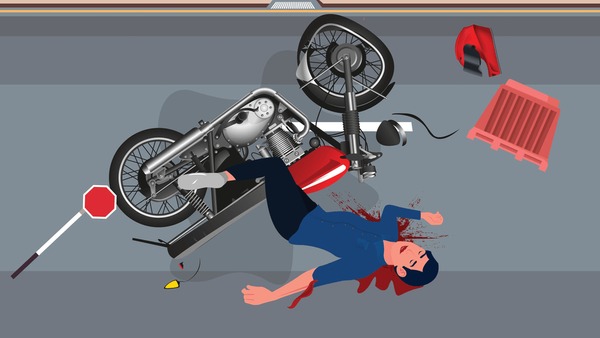 पिंपळे सौदागरमध्ये भरधाव दुचाकी अपघातात युवकाचा मृत्यू..