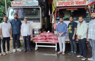 भाजयुमो प्रदेशाध्यक्ष अनुप मोरे यांनी वाढदिवशी जपला सेवाभाव..