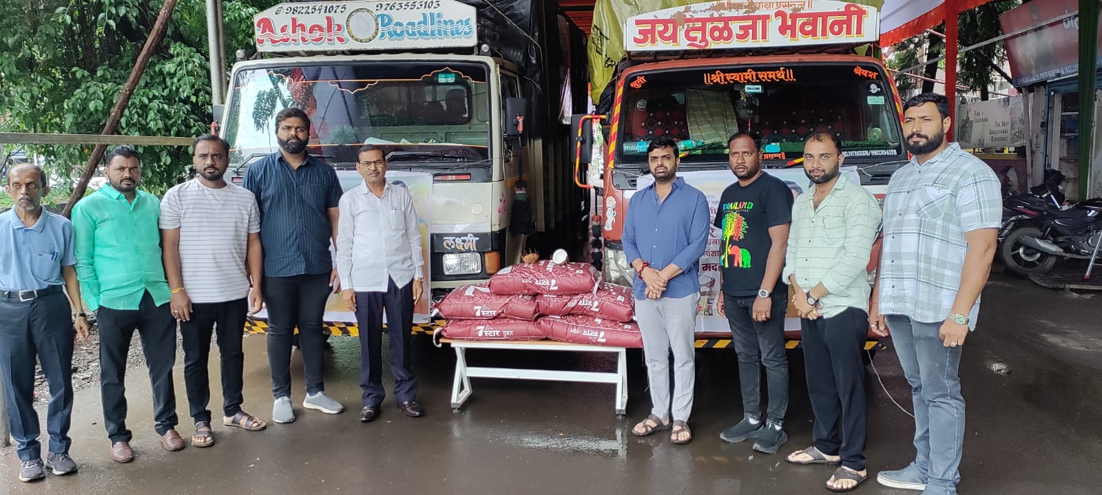 भाजयुमो प्रदेशाध्यक्ष अनुप मोरे यांनी वाढदिवशी जपला सेवाभाव..