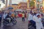 शहरात परतीच्या पावसाच्या जोरदार सरींमुळे नागरिकांची धांदल...