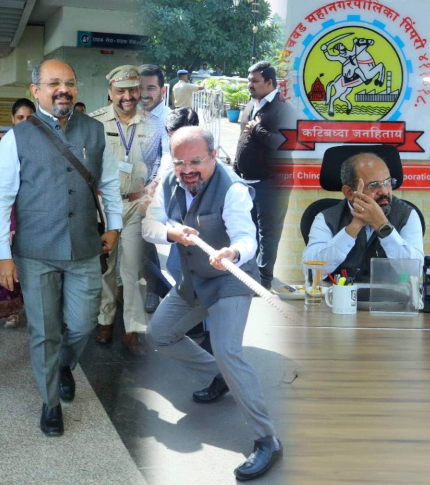 मेट्रोच्या श्रावण हर्डीकरांनी स्विकारला पिंपरी चिंचवड महापालिकेच्या आयुक्तपदाचा अतिरिक्त पदभार...