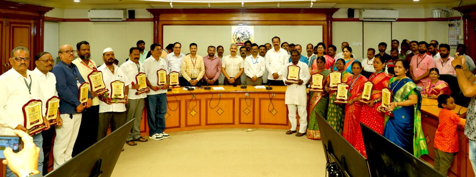 पिंपरी चिंचवड महानगरपालिकेच्या सेवेतून २२ जण सेवानिवृत्त…