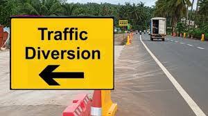 व्ही.व्ही.आय.पी. दौऱ्यानिमित्त बावधन परिसरात वाहतूक बंदी..