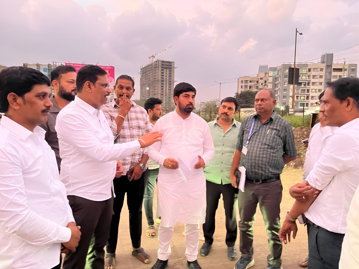 वाकड–पुनावळे परिसरातील रस्तेकामांना गती..