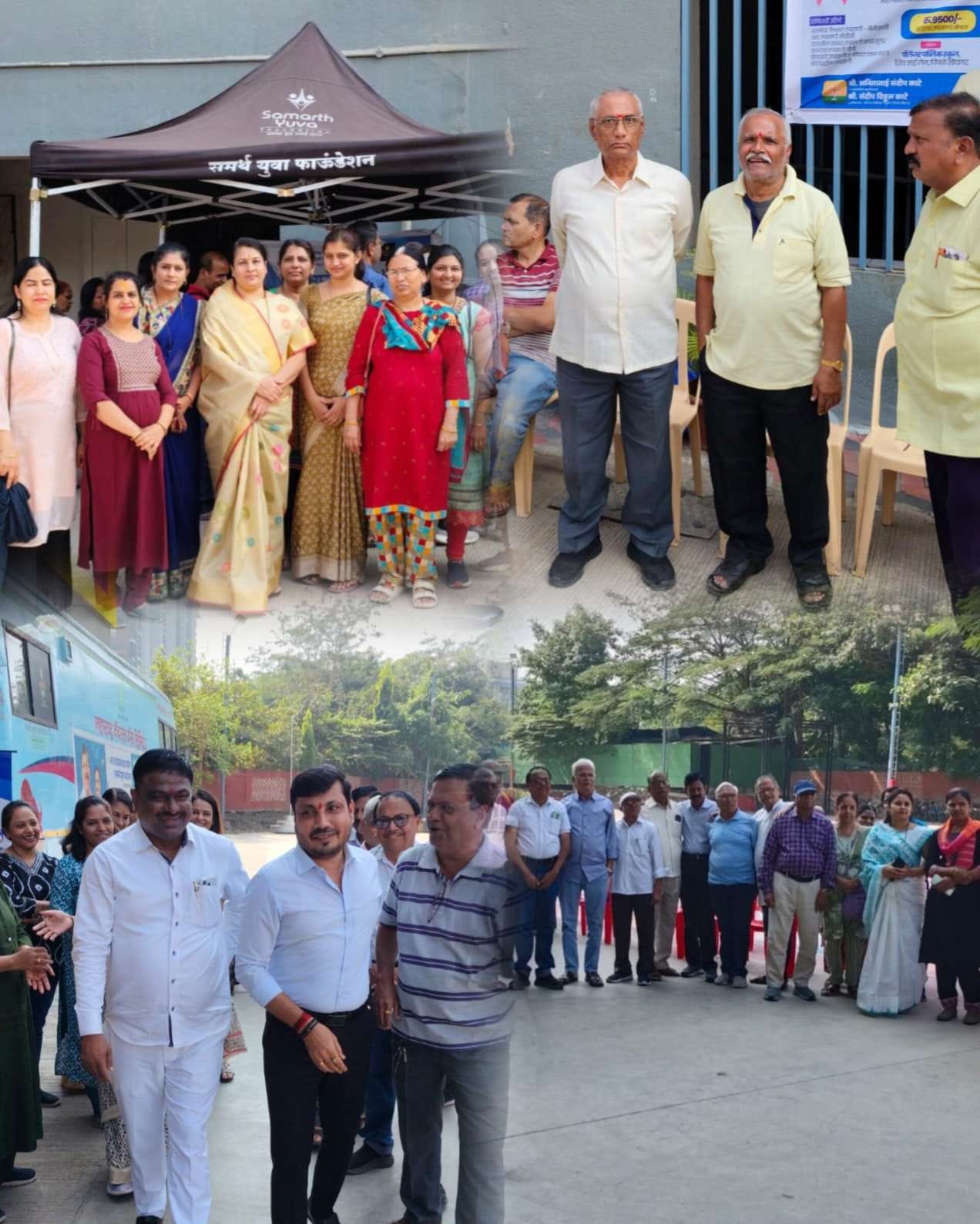 पिंपळे सौदागर प्रभाग २८ मध्ये मोफत आरोग्य व कॅन्सर तपासणी शिबिराला उत्स्फूर्त प्रतिसाद..