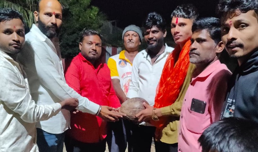 शेतकरी पुत्राची भारतीय सैन्य दलात अग्निवीर 'जीडी'मध्ये भरती...