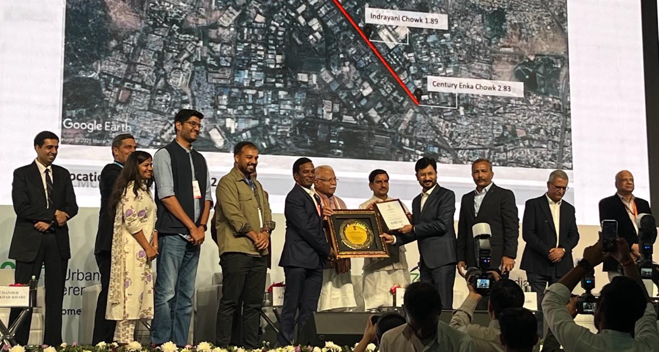 पिंपरी चिंचवड महापालिकेला ‘शहरी वाहतूक उत्कृष्टता पुरस्कार’..