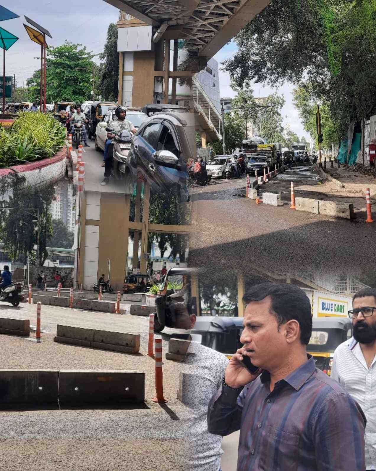 महापालिकेच्या ब्लॉक आणि बॅरिकेडिंगच्या निर्णयाविरोधात संतापाची लाट..