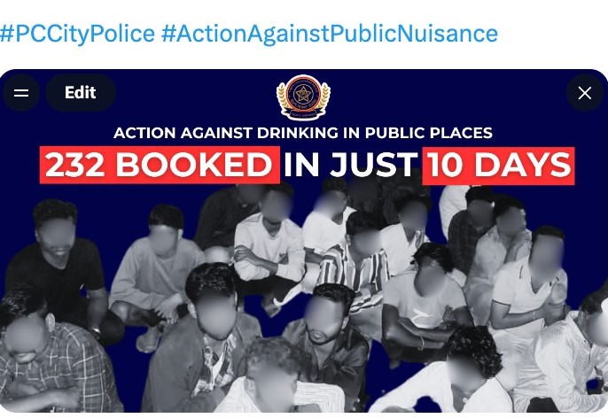 पोलिसांच्या १० दिवसांत २३२ दारूबंदी कारवाया..