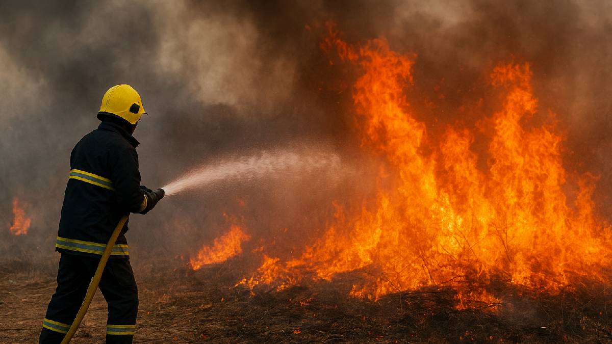 औद्योगिक वसाहतींतील आगीच्या घटना वाढल्या..