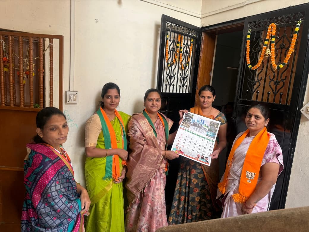 विकासाचा मुद्दा केंद्रस्थानी ठेवत नागरिकांशी संवाद - निशा यादव..