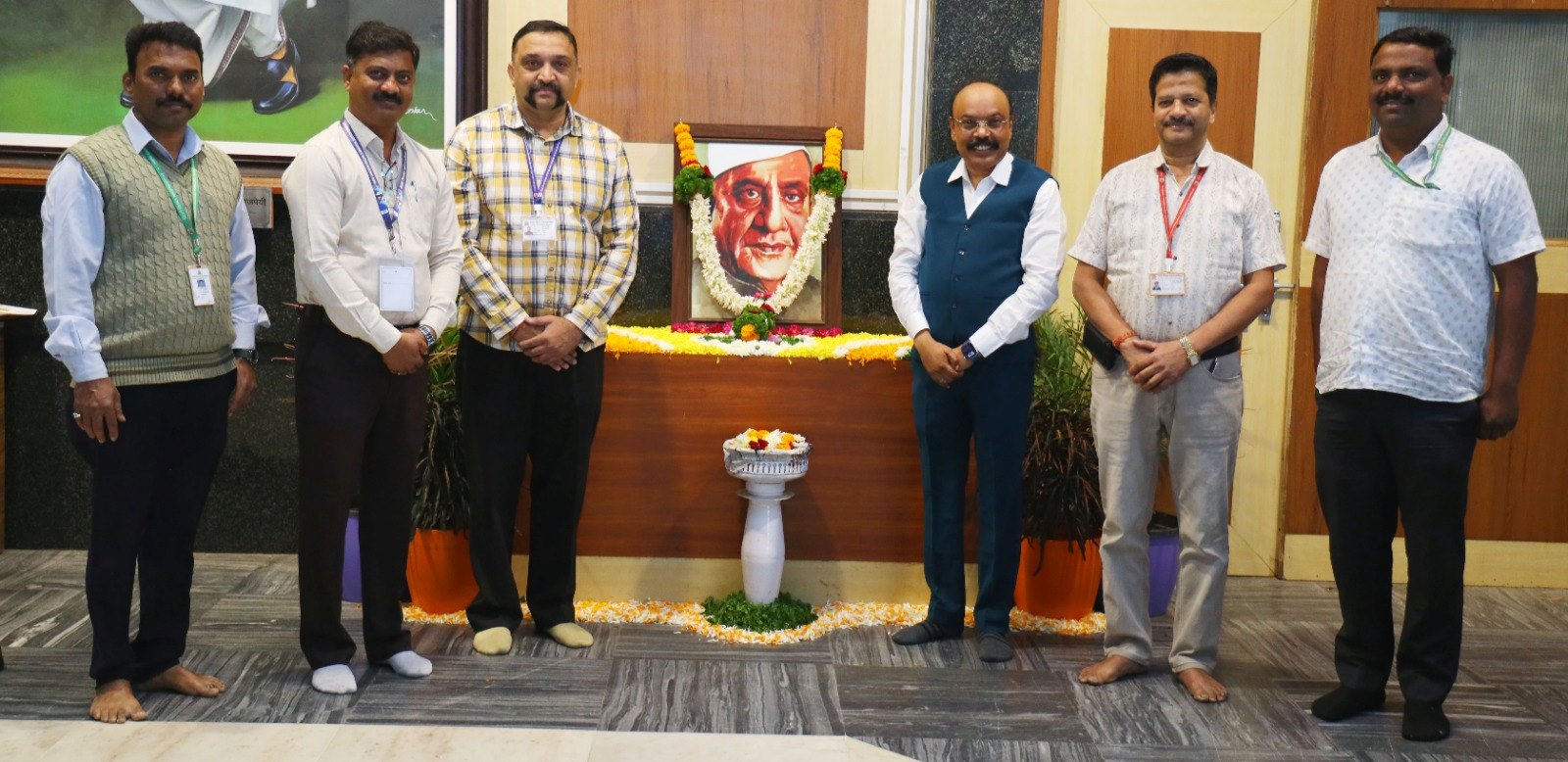 पिंपरी चिंचवड महानगरपालिकेच्या वतीने भारताचे पहिले कृषी मंत्री डॉ. पंजाबराव देशमुख यांना जयंतीनिमित्त अभिवादन…