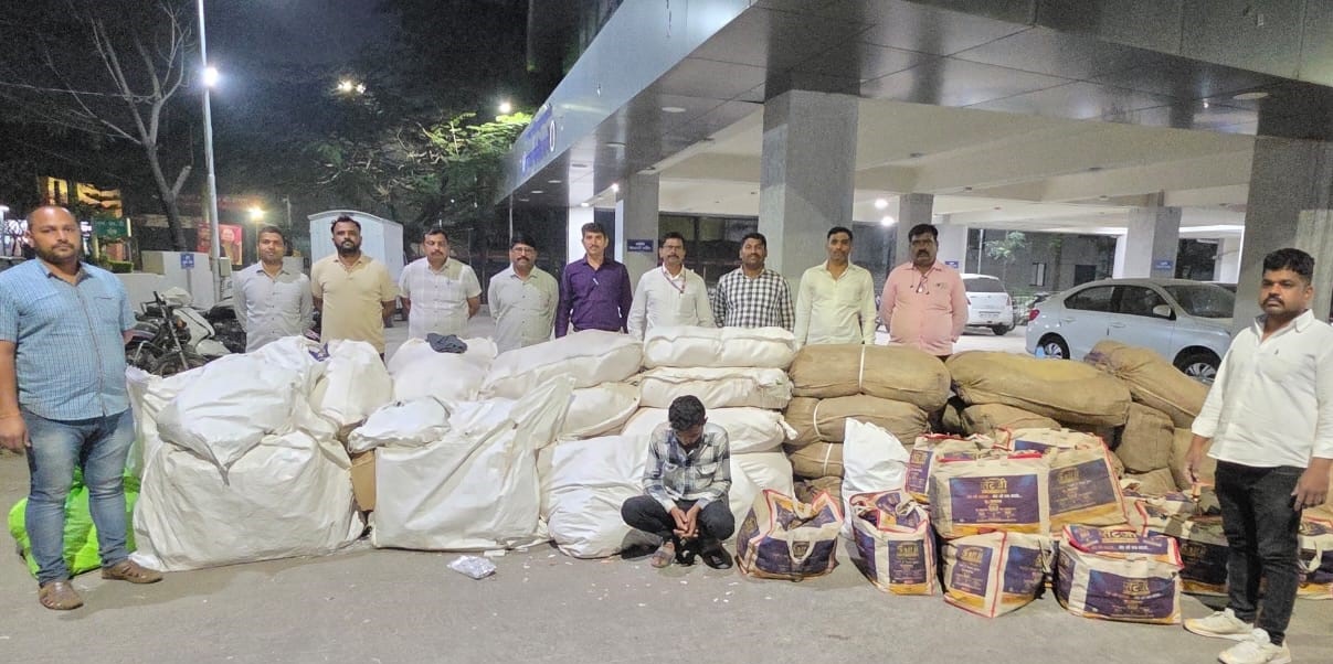 पिंपरी-चिंचवड मालमत्ता गुन्हे विरोधी पथकाची बालेवाडीत मोठी कामगिरी; ३६.४७ लाखांचा गुटखा–ट्रक जप्त..