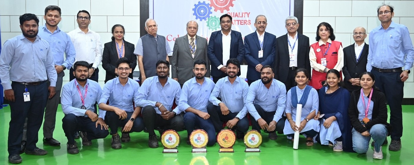 कॉलिटी सर्कल फोरम ऑफ इंडियाच्या पुणे चॅप्टरच्या वतीने गुणवत्ता महिना स्पर्धेत 360 जणांचा उत्स्फूर्त सहभाग...