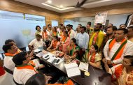 पिंपरी चिंचवड महापालिका निवडणुकांसाठी भाजपकडून शेकडो इच्छुकांच्या मुलाखती..